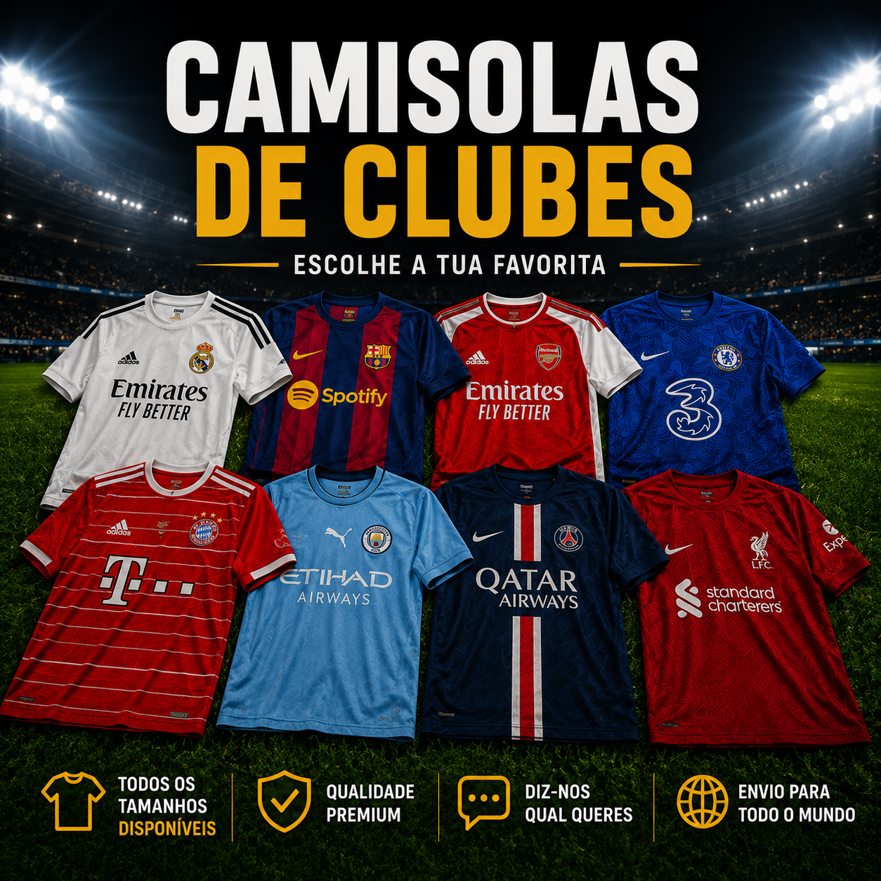 Camisola Futebol